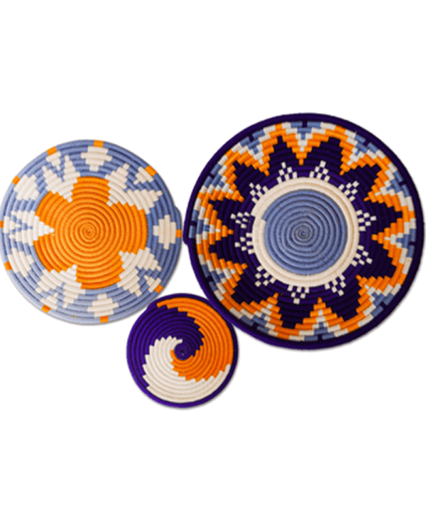 Boho wall decor Set Handwoven Art for wall Hanging