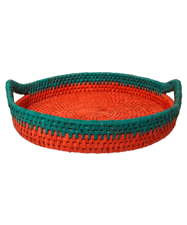 Colourful Handwoven Fruit Basket