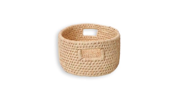 A set of three Hand woven Oval Baskets - Image 3